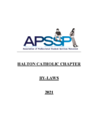 Halton By-Laws 2021